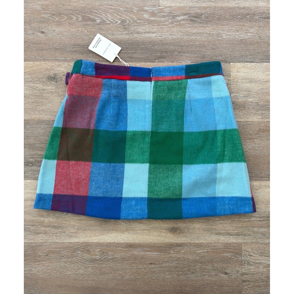 Free Assembly Plaid Mini Skirt Size 10 NWT